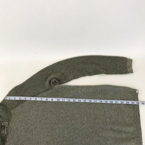 Eddie Bauer Hooded Knit Sweater Women’s Size Medium Pullover Stretch Outdoor - Picture 7 of 10